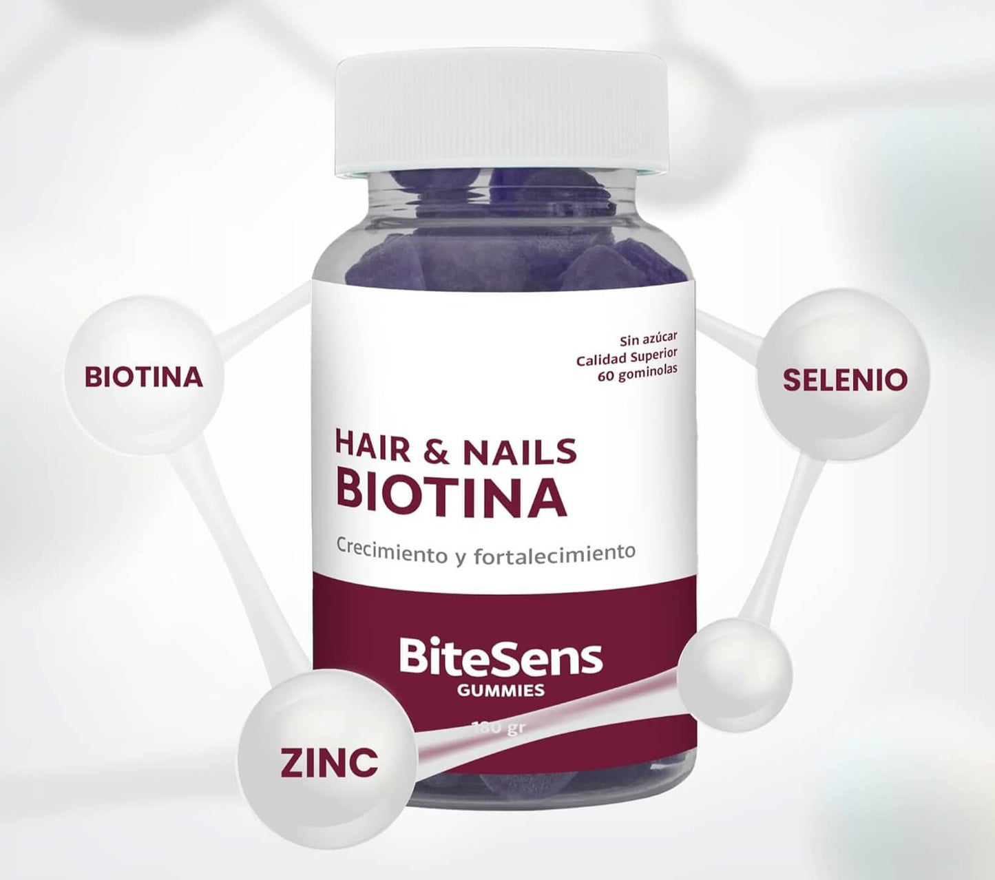 Biotina para Cabello y Uñas - Bitesens