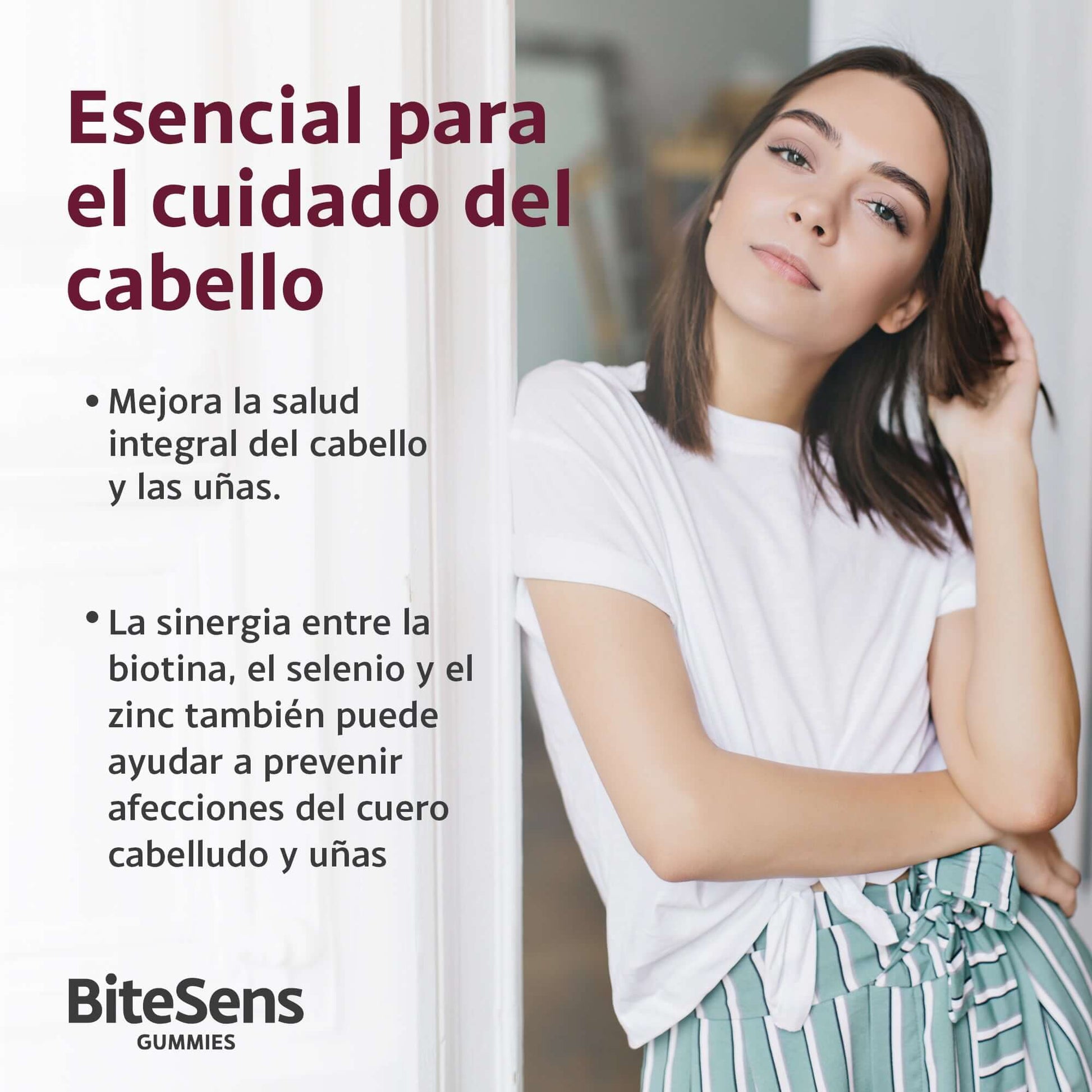 Biotina para Cabello y Uñas - Bitesens