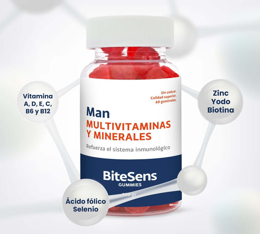 Multivitaminas 360  Hombre - Bitesens