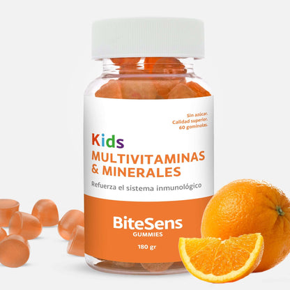 Multivitaminas  para niños Kids 360 - Bitesens